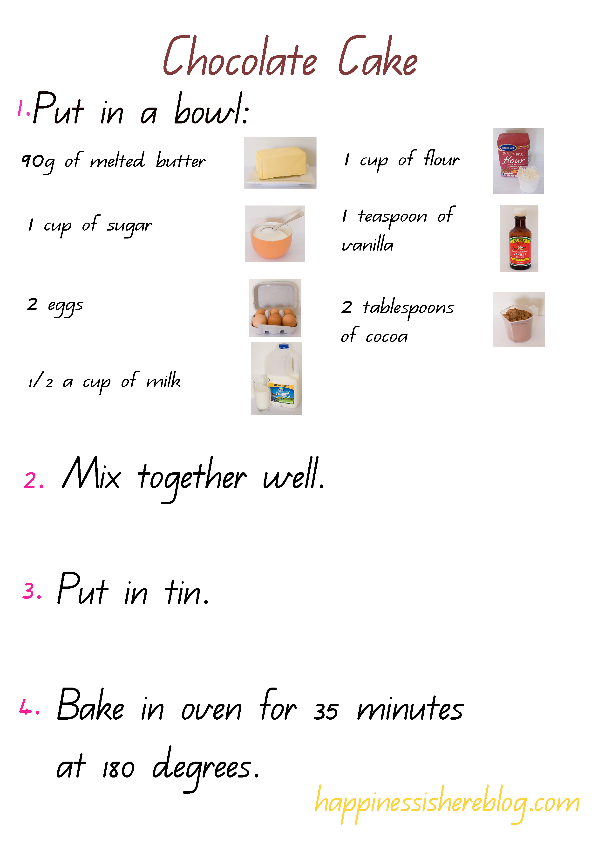 Independent Cooking | Free Printable Recipe - Happiness is here