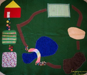 Homemade Farm Play Mat | Happiness is here