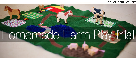 Homemade Farm Play Mat | Happiness is here