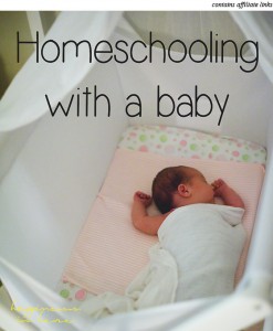 Homeschooling with a baby | Happiness is here