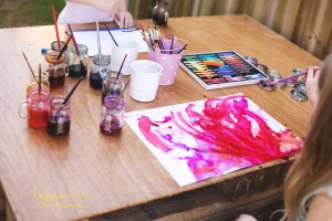 Mixed Media Art: Chalk Pastels and Liquid Watercolours