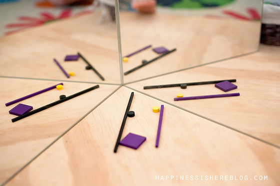 Playful Math with Mirror Books