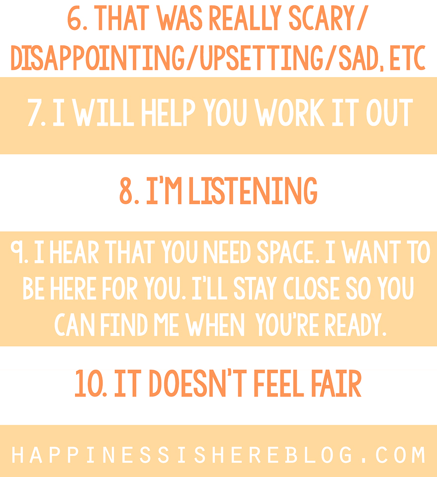10 Things to Say Instead of 'Stop Crying'