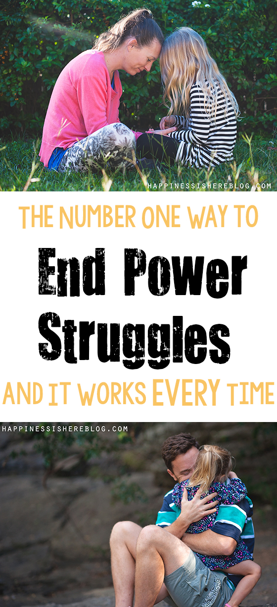 The Number One Way to End Power Struggles - and It Works EVERY Time