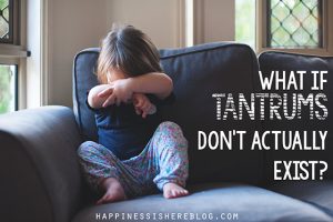 What if Tantrums Don't Actually Exist?